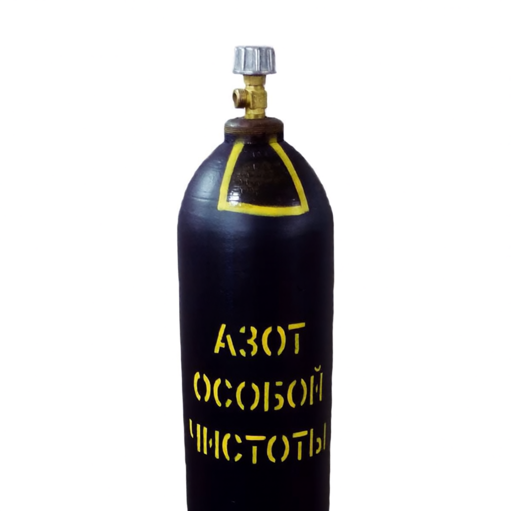 Азот особой чистоты 2-й сорт (99,996%), 40л