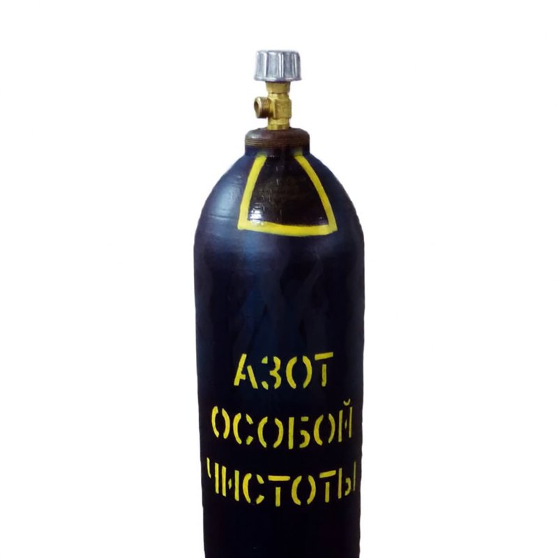 Азот особой чистоты 1-й сорт (99,999%), 40л